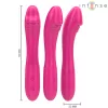 INTENSE – Belinda flexibilis újratölthető vibrátor, 19 cm, pink