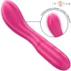 INTENSE – Lisette vibrátor, rugalmas szár, 10 rezgésmód, rózsaszín, 19 cm