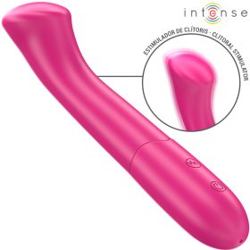   INTENSE – Paty flexibilis újratölthető vibrátor, 19 cm, 10 rezgésmód, pink