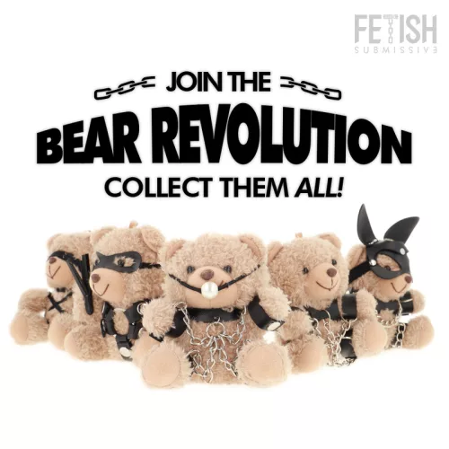 FETISH SUBMISSIVE – Fozzie teddy bear BDSM plüssmackó
