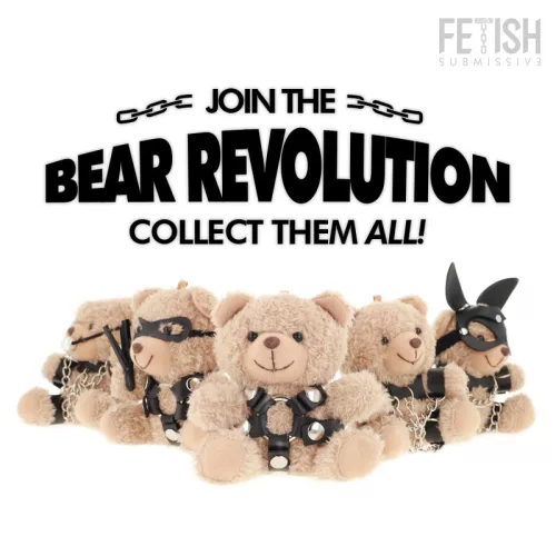 FETISH SUBMISSIVE – Bongo teddy bear BDSM plüssmackó