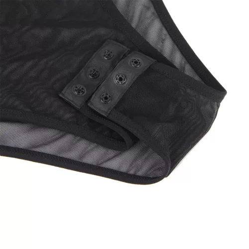 SUBBLIME – Szexi csipke body, fekete, S/M