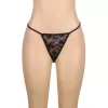 SUBBLIME – Csipke babydoll állítható pánttal, fekete S/M