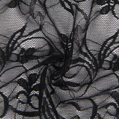 SUBBLIME – Csipke babydoll állítható pánttal, fekete S/M