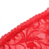 SUBBLIME - Csipkés piros babydoll állítható pántokkal, S/M 
