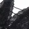 SUBBLIME – Szexi body harisnyatartóval, fekete,  L/XL