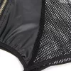 SUBBLIME – Szexi hálós bőrhatású ruha, fekete, L/XL