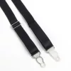 SUBBLIME – Fekete bondage melltartó szett harisnyatartóval, L/XL