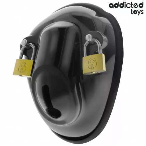 ADDICTED TOYS – Shell Cage kulcs nélküli intim ketrec, 11,5 cm
