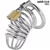 ADDICTED TOYS – Locked Iron Cell fém péniszketrec rendszer, M méret
