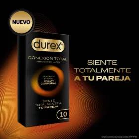   DUREX – Total Connection latexmentes óvszer extra síkosítással, 10 db