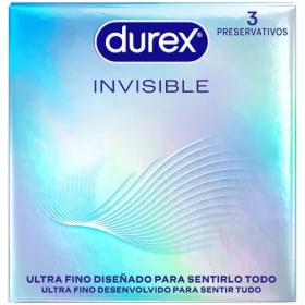 DUREX – Invisible ultra vékony óvszer, 3 db