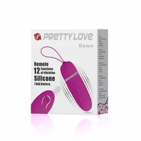   PRETTY LOVE - Dawn vibrotojás 12 rezgési funkcióval, távirányítós