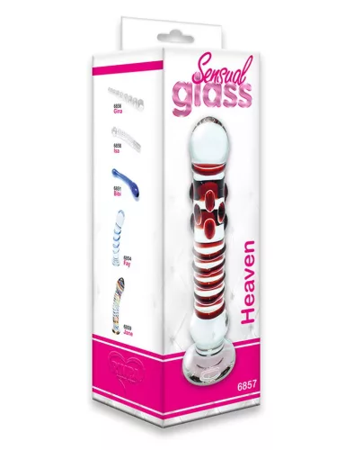 RIMBA SENSUAL GLASS – Heaven üveg dildó