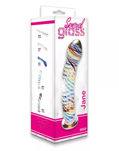 RIMBA SENSUAL GLASS – Jane üveg dildó