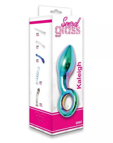 RIMBA SENSUAL GLASS – Kaleigh üveg anál plug