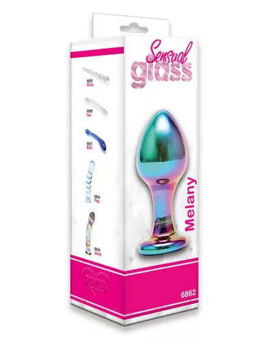 RIMBA SENSUAL GLASS – Melany üveg anál plug
