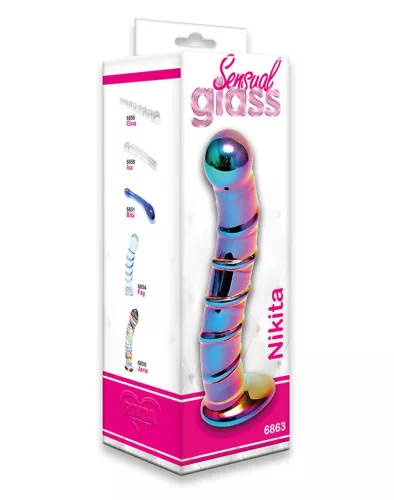 RIMBA SENSUAL GLASS – Nikita üveg dildó