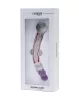 RIMBA SENSUAL GLASS – Tania üveg dildó, ívelt, három dudorral