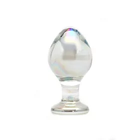 RIMBA SENSUAL GLASS – Zelda üveg anál plug, átlátszó