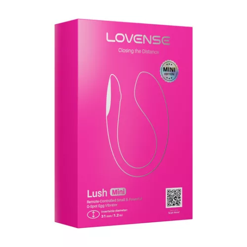 LOVENSE - Lush Mini – App-vezérelt viselhető G-pont vibrotojás, újratölthető