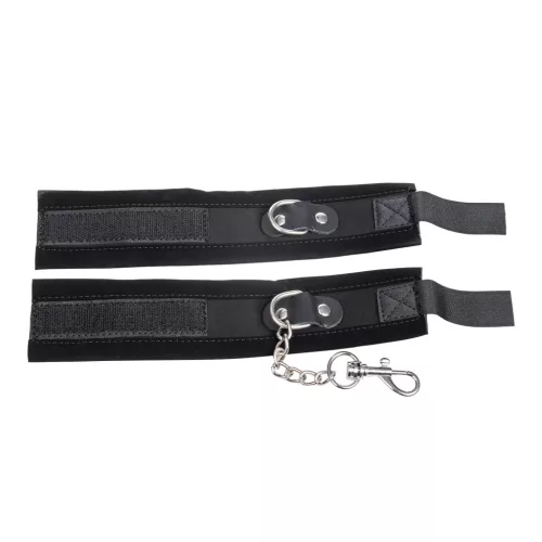 RIMBA BONDAGE – Velcro bondage kezdő szett, 6 részes, fekete