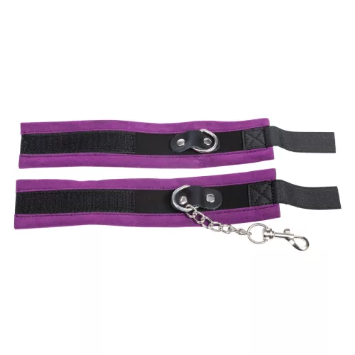 RIMBA BONDAGE – Velcro bondage kezdő szett, 6 részes, lila
