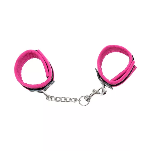 RIMBA BONDAGE – Velcro bondage kezdő szett, 6 részes, rózsaszín