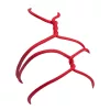 RIMBA BONDAGE – Puha bondage kötél, 10 m, 100% nylon, piros