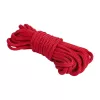RIMBA BONDAGE – Puha bondage kötél, 15 m, 100% nylon, piros