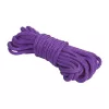 RIMBA BONDAGE – Puha bondage kötél, 5 m, 100% nylon, lila