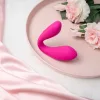 LOVENSE - Dolce újratölthető, távirányítós párvibrátor app vezérléssel, rózsaszín