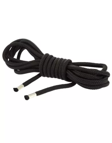 RIMBA BONDAGE – Puha bondage kötél, 10 m, 100% nylon, fekete