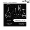 ADICCTED TOYS – Anál zuhany, fekete, 160 ml