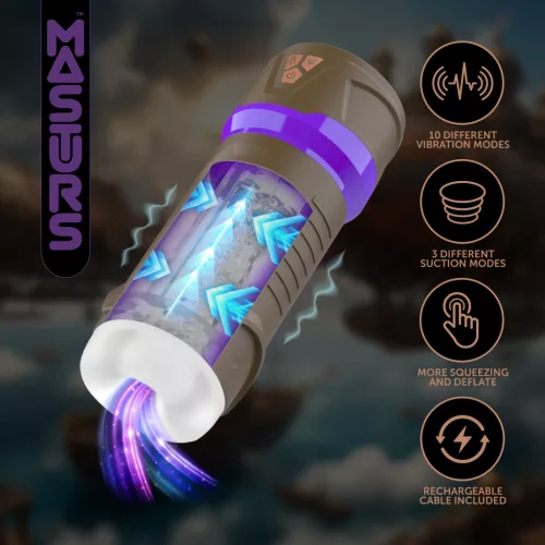 Misty - Steam Mistress  multifunkcionális maszturbátor