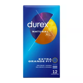 DUREX – Natural XL extra nagy méretű óvszer, 12 db