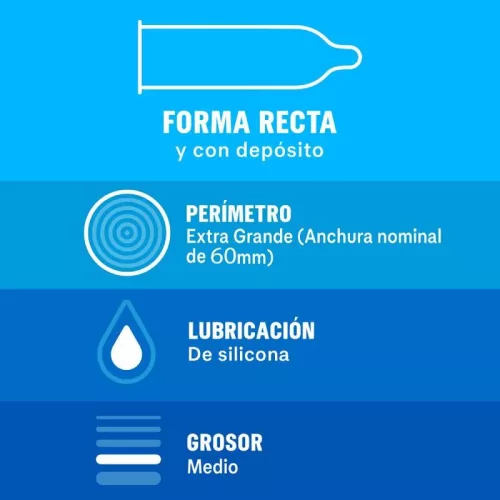 DUREX – Natural XL extra nagy méretű óvszer, 12 db