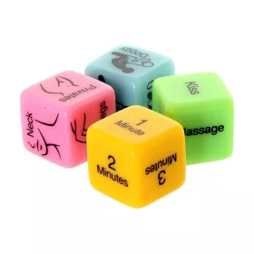 LITTLE GENIE – 4 darabos erotikus dobókocka szett