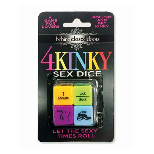 LITTLE GENIE – 4 darabos kinky erotikus dobókocka szett