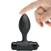 PRETTY LOVE – Vibrációs anál plug, 10 rezgésmód, fekete