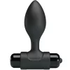 PRETTY LOVE – Vibrációs anál plug, 10 rezgésmód, fekete
