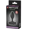 PRETTY LOVE – Vibrációs anál plug, 10 rezgésmód, fekete