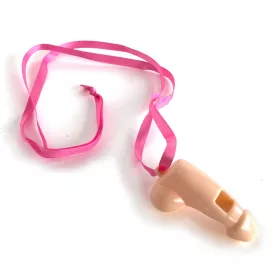   LITTLE GENIE – Super Fun péniszes síp szett, 6 db, nyakpánttal