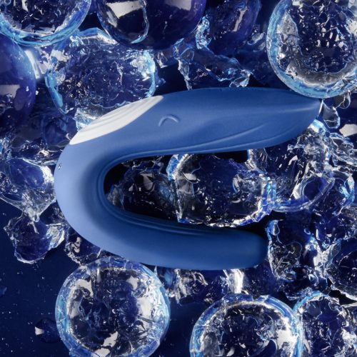 SATISFYER – Double Whale újratölthető páros vibrátor csikló és G-pont stimulációhoz