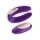 SATISFYER - Partner Double Plus újratölthető, távirányítós párvibrátor,  lila