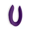 SATISFYER - Partner Double Plus újratölthető, távirányítós párvibrátor,  lila