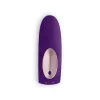SATISFYER - Partner Double Plus újratölthető, távirányítós párvibrátor,  lila