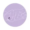 SATISFYER - Partner Double Plus újratölthető, távirányítós párvibrátor,  lila