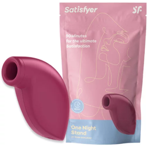 SATISFYER – One Night Stand léghullámos csiklóizgató, lila