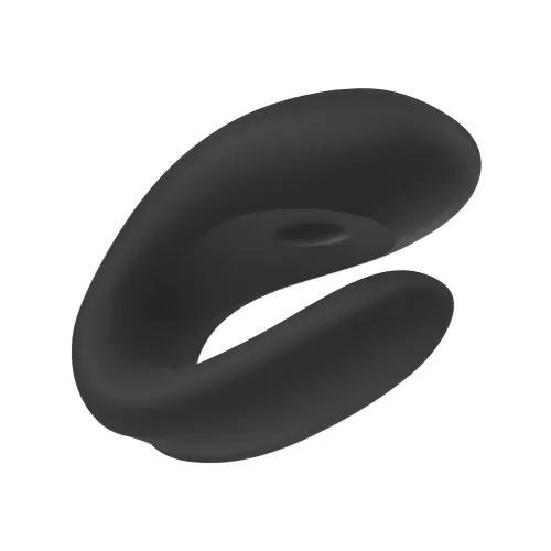 SATISFYER – Double Joy párvibrátor app vezérléssel, újratölthető, fekete